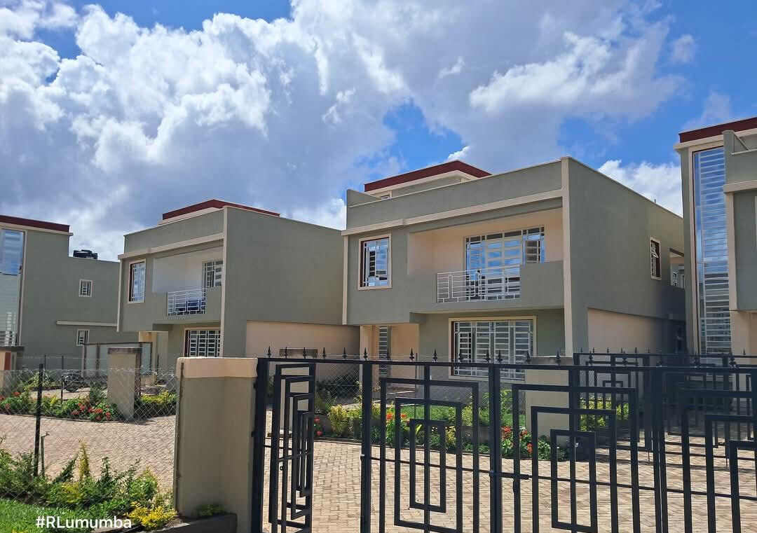 4 En-Suite Townhouse with Rooftop Gazebo & Borehole - Syokimau