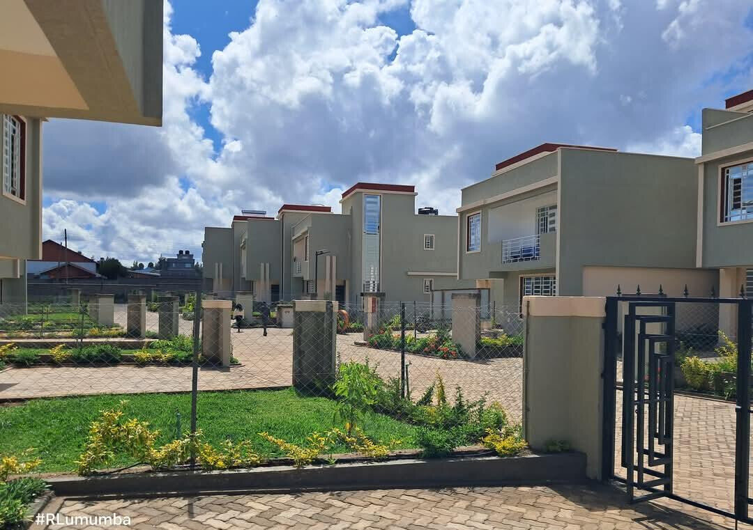 4 En-Suite Townhouse with Rooftop Gazebo & Borehole - Syokimau