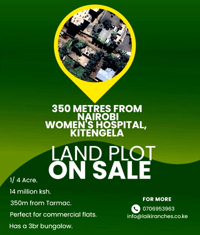 Quarter Acre Commercial Plot with Garden