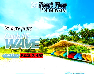 1.2 Acres in Kaloleni with Borehole