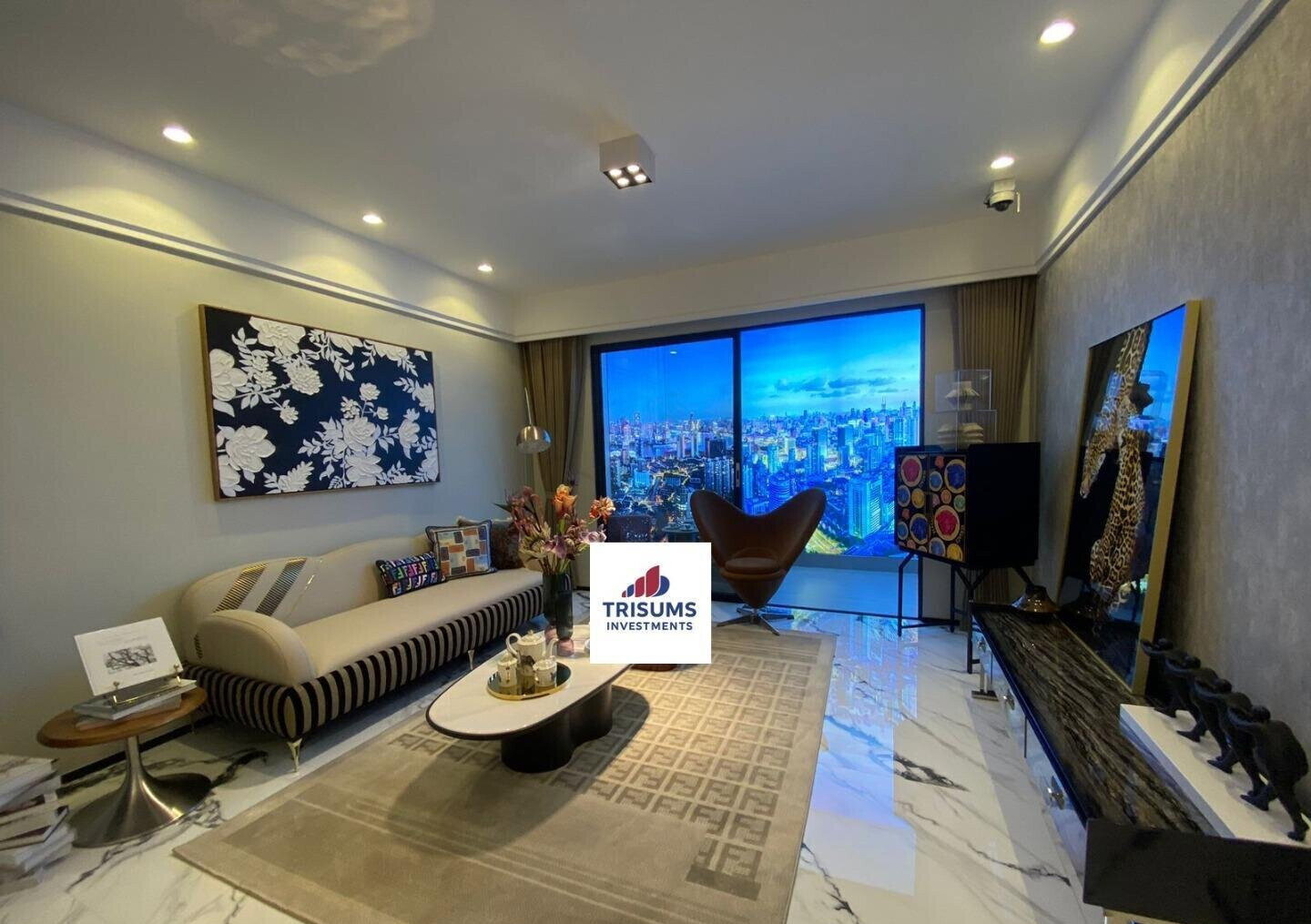 2BR Corner Unit with Rooftop Terrace & Gym - Westlands