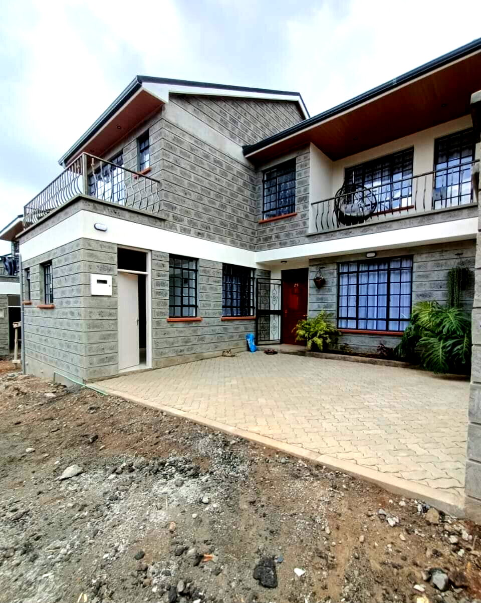 Brand New 4BR Maisonette with DSQ & Borehole – Ruiru