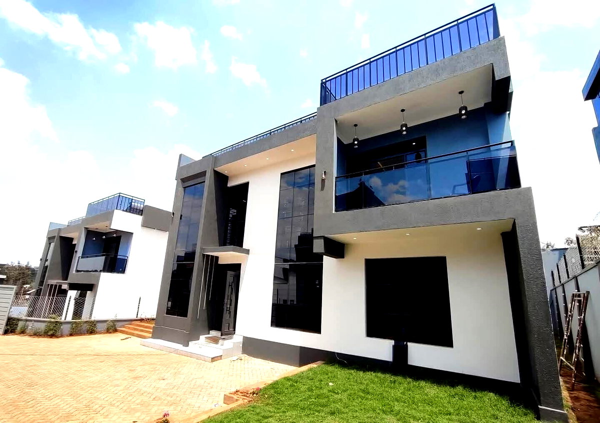 3-Unit Gated Maisonette with Rooftop Terrace & Garden - Mugutha, Ruiru