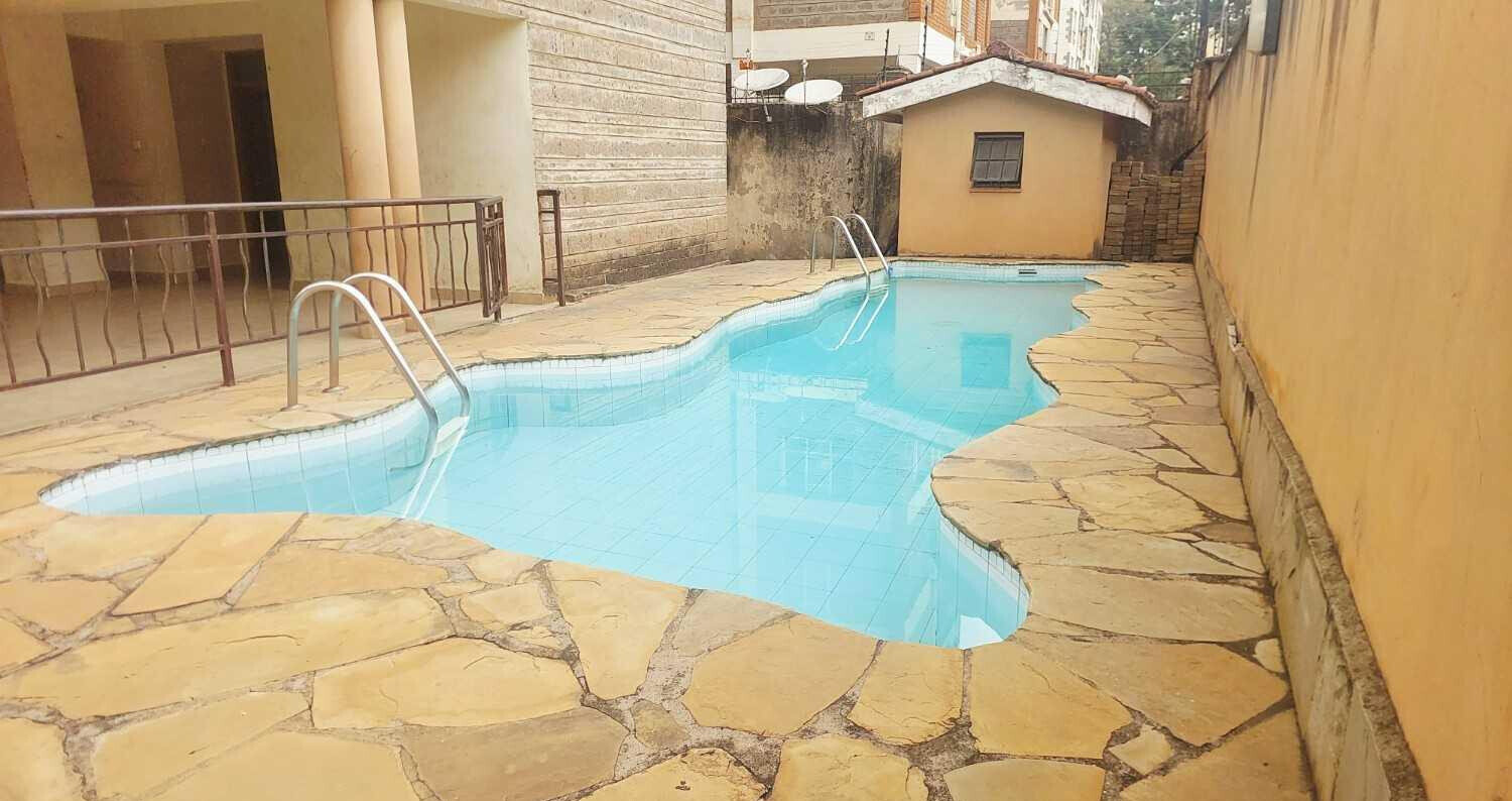 3BR with Jacuzzi & Pool in Quiet 16-Unit Court - Kileleshwa