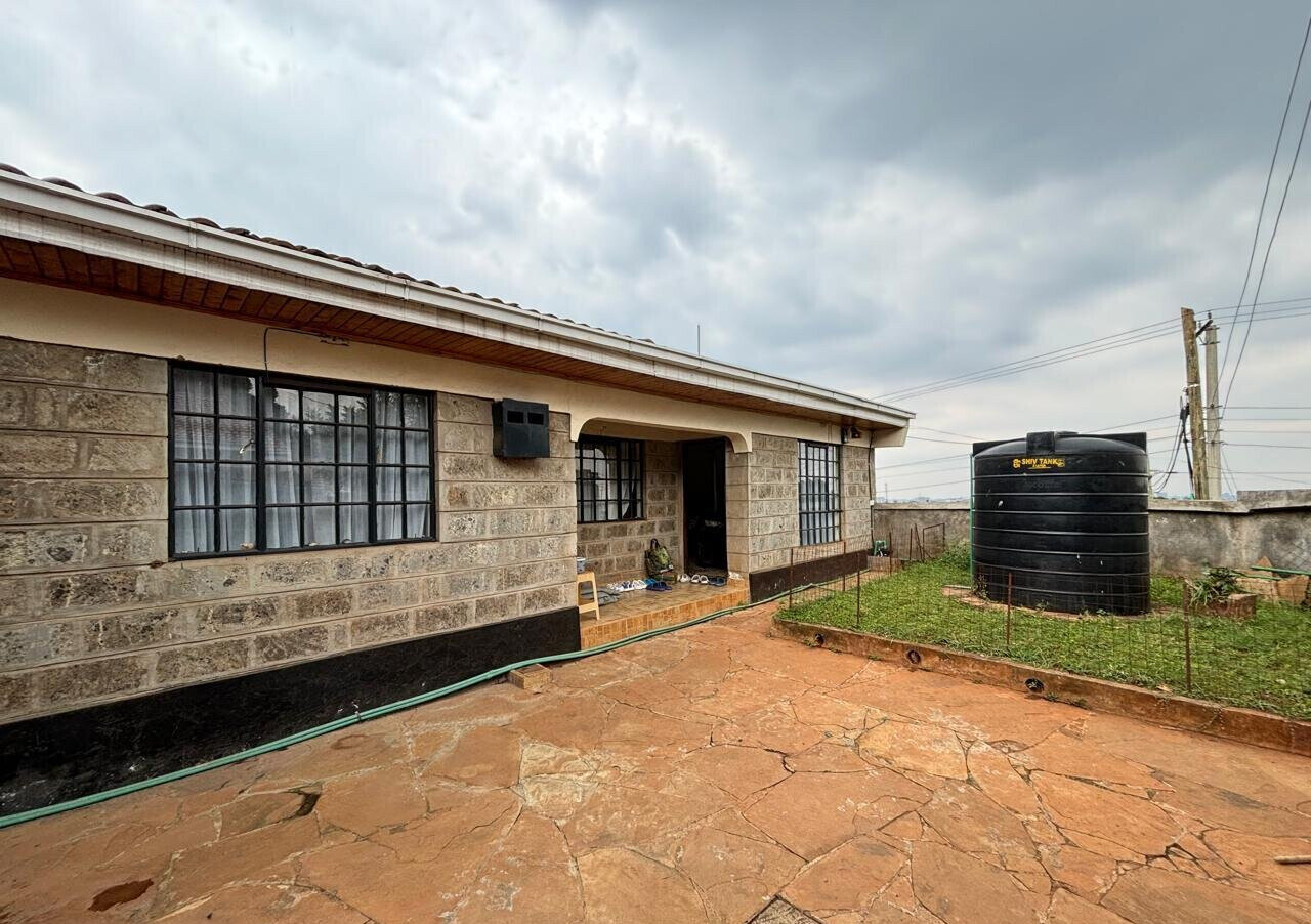 3BR Bungalow in Friendly Ruaka Estate – KES 15M