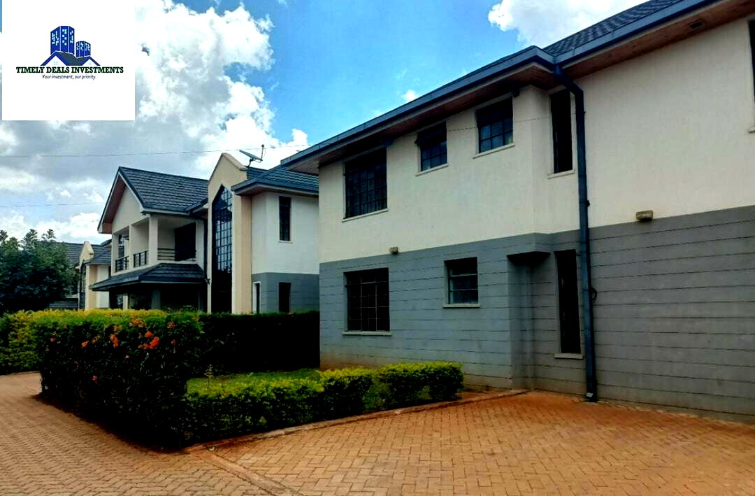 4 En-Suite Townhouse with Private Garden & Backup Generator - Kitisuru