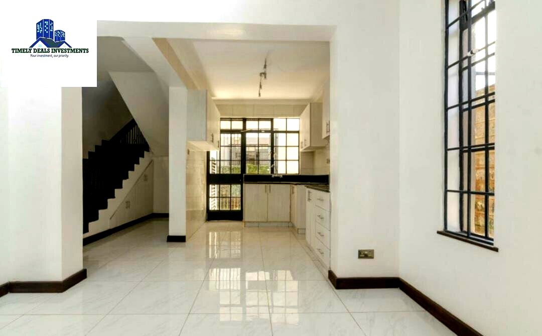 4 En-Suite Townhouse with Private Garden & Backup Generator - Kitisuru