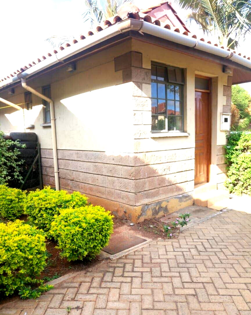 3BR+DSQ Townhouse with Borehole & 24-Hr Security - Syokimau