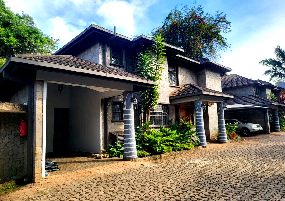 4BR Townhouse with Garden & Parking at KSh 3,500