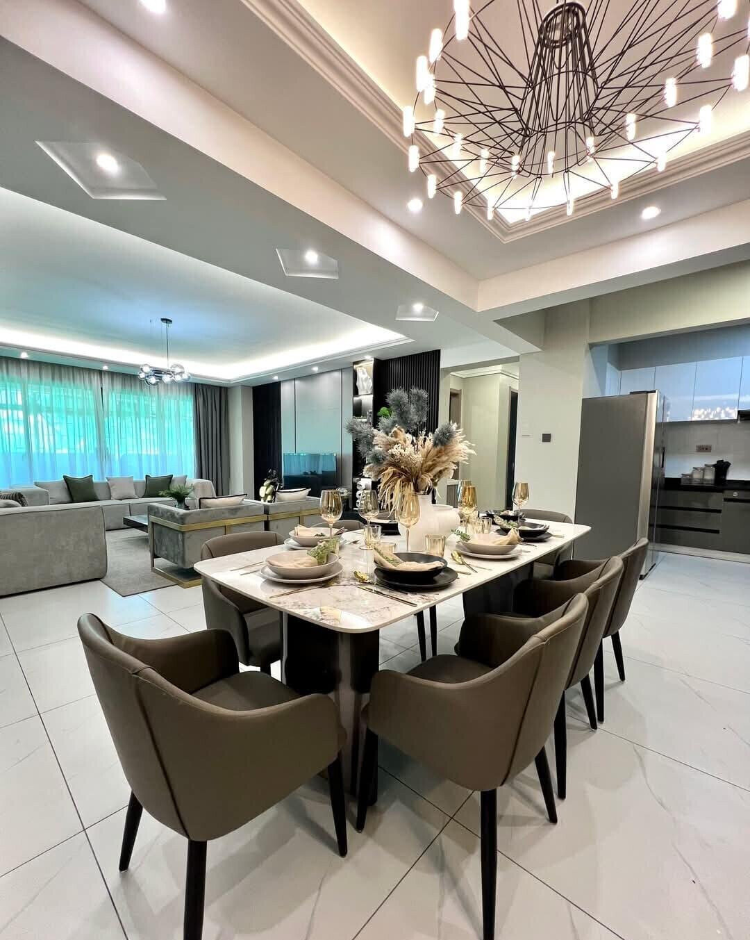 4BR + DSQ with Rooftop Club & Pool - Kileleshwa