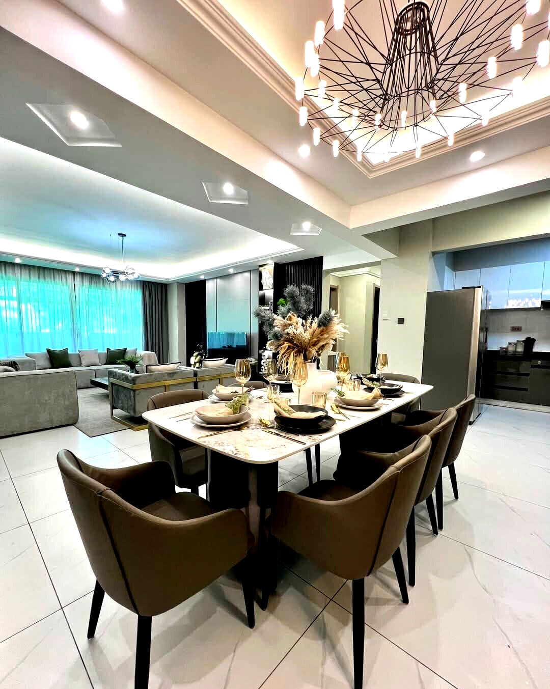 4BR + DSQ with Rooftop Club & Pool - Kileleshwa
