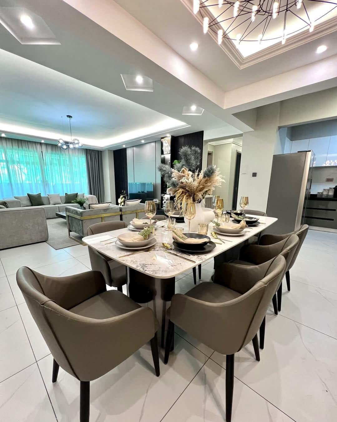4BR + DSQ with Rooftop Club & Pool - Kileleshwa