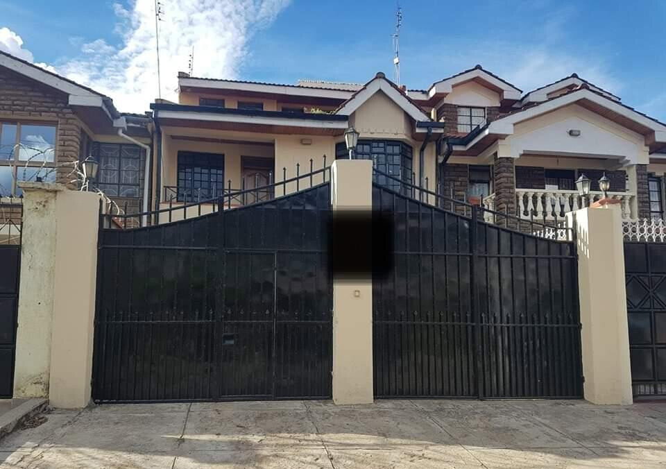 3BR Townhouse with DSQ & Master Balcony - South C Gated