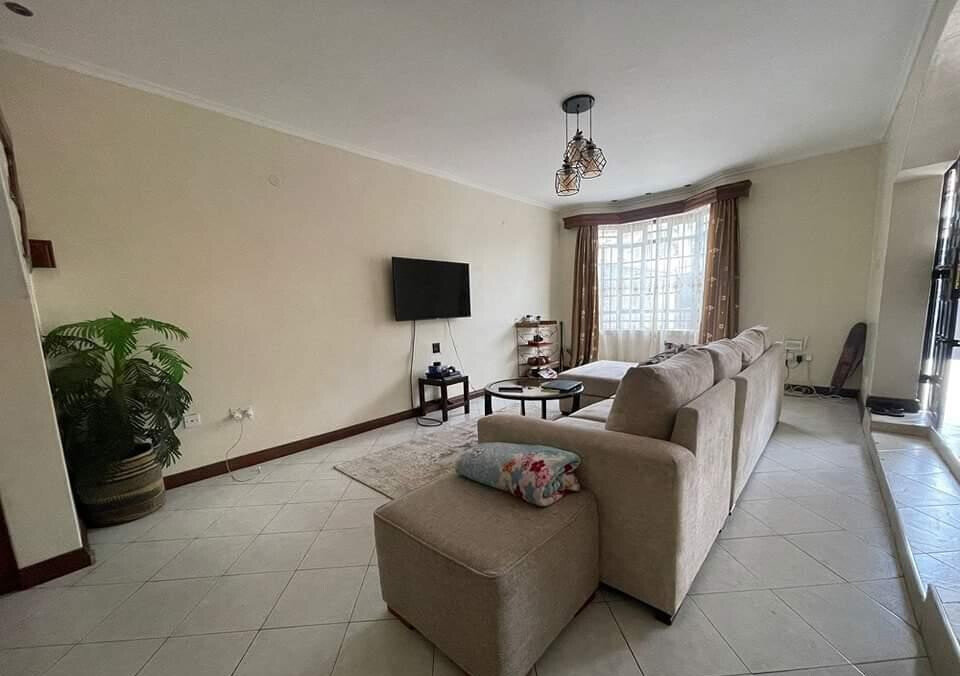 3BR Townhouse with DSQ & Master Balcony - South C Gated