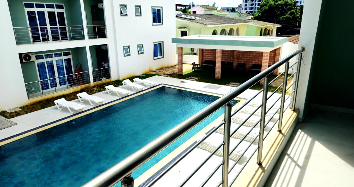 2BR All-Ensuite with Walk-In Closet & Pool - Nyali