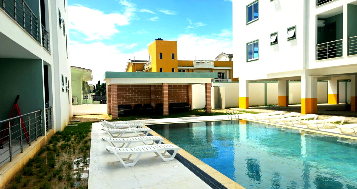2BR All-Ensuite with Walk-In Closet & Pool - Nyali