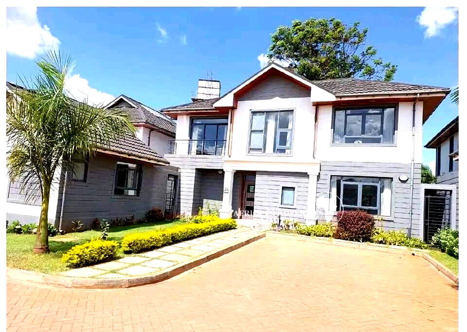 4BR All-Ensuite Villa with Pool & Gym - Runda, Nairobi