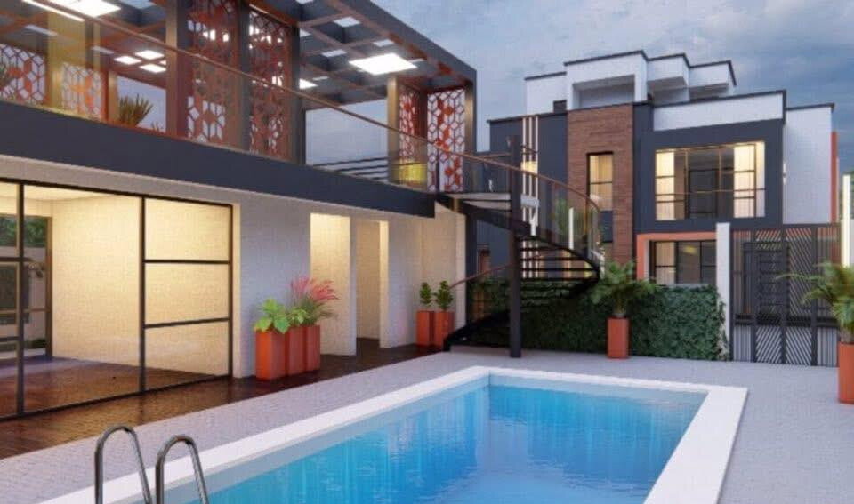 6BR Townhouse with DSQ, Office & Clubhouse - Kamangu, Kikuyu