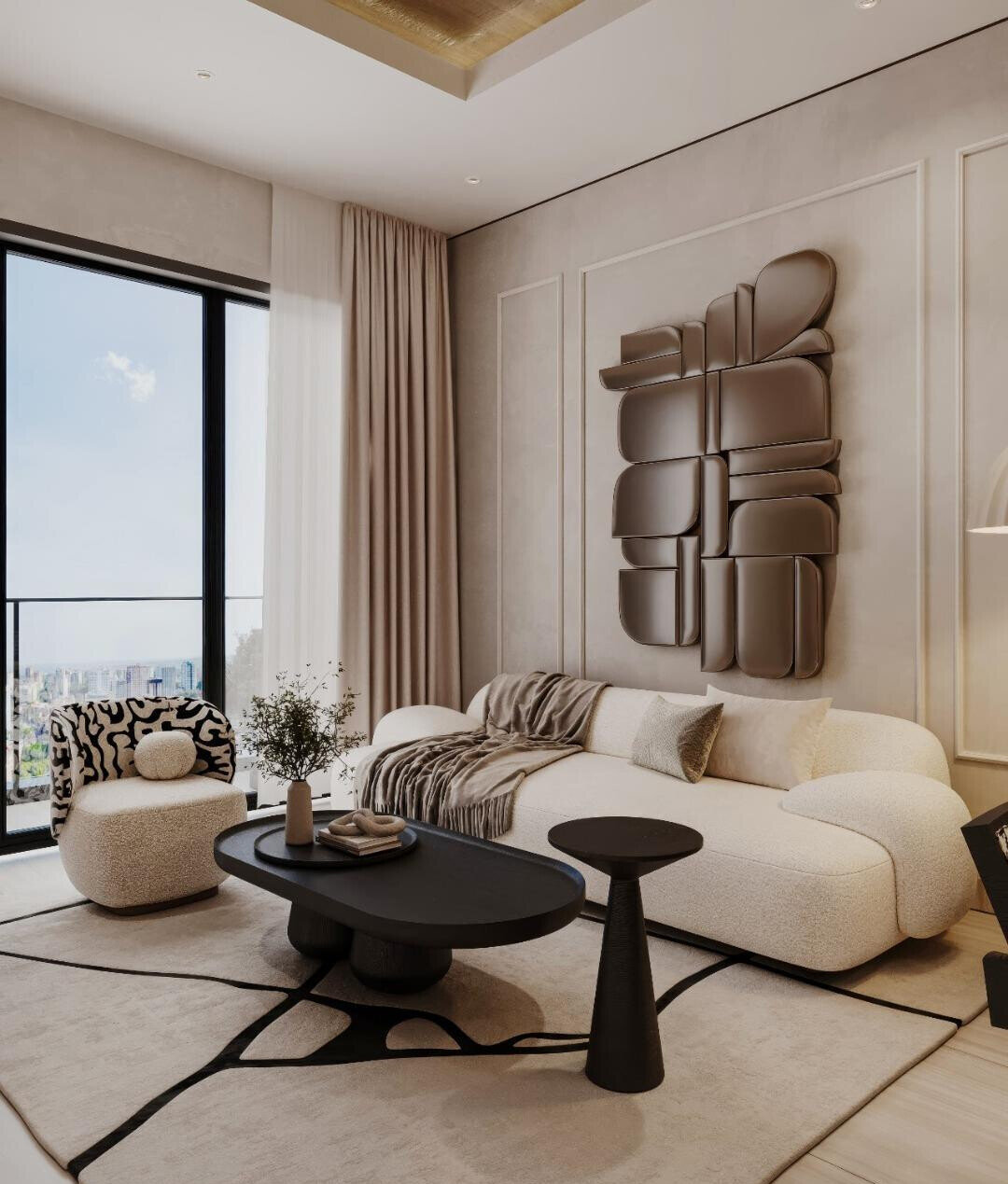 2BR Luxury Apartment with High-Speed Lifts & Gym - Kilimani
