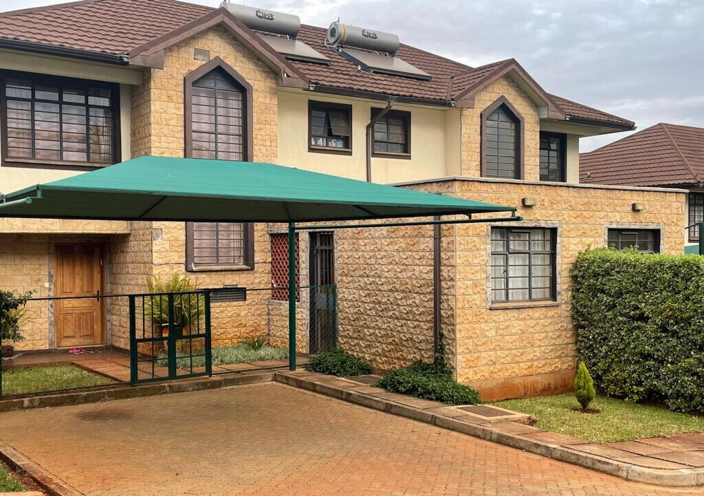 3BR Villa with Private Garden & Backup Power - Runda
