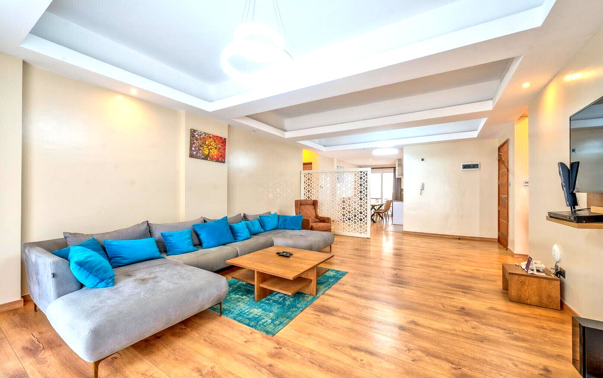 3BR Fully Furnished Apartment with Pool & Gym - Kikambala