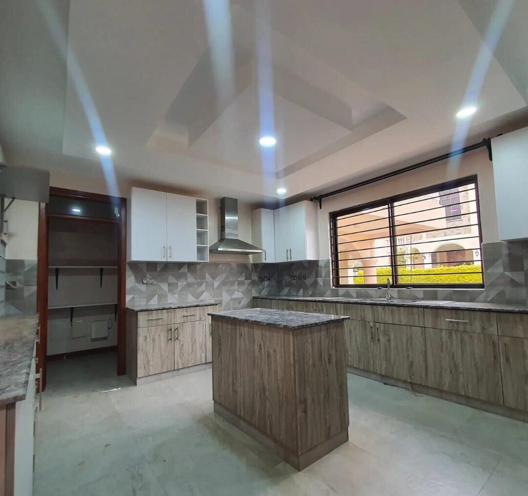 5-Ensuite Family Home with Backyard Fireplace - Lower Kabete