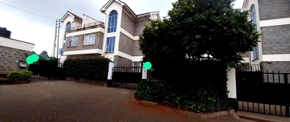 5BR Townhouse with Own Compound & Gate – Garden Estate