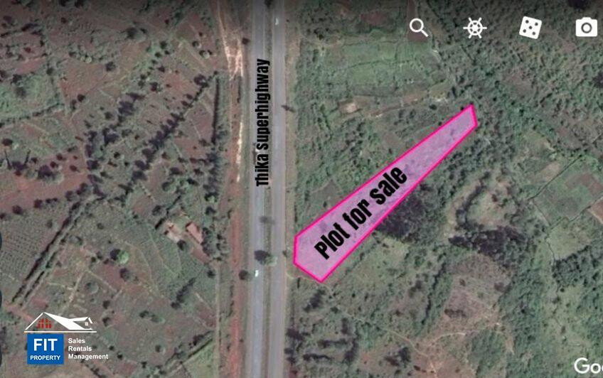 1-Acre Highway Plot for KSh 50M