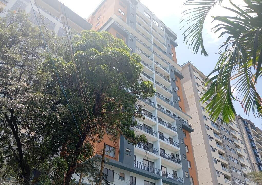 2BR with Rooftop Clubhouse & Inverter Backup - Kilimani