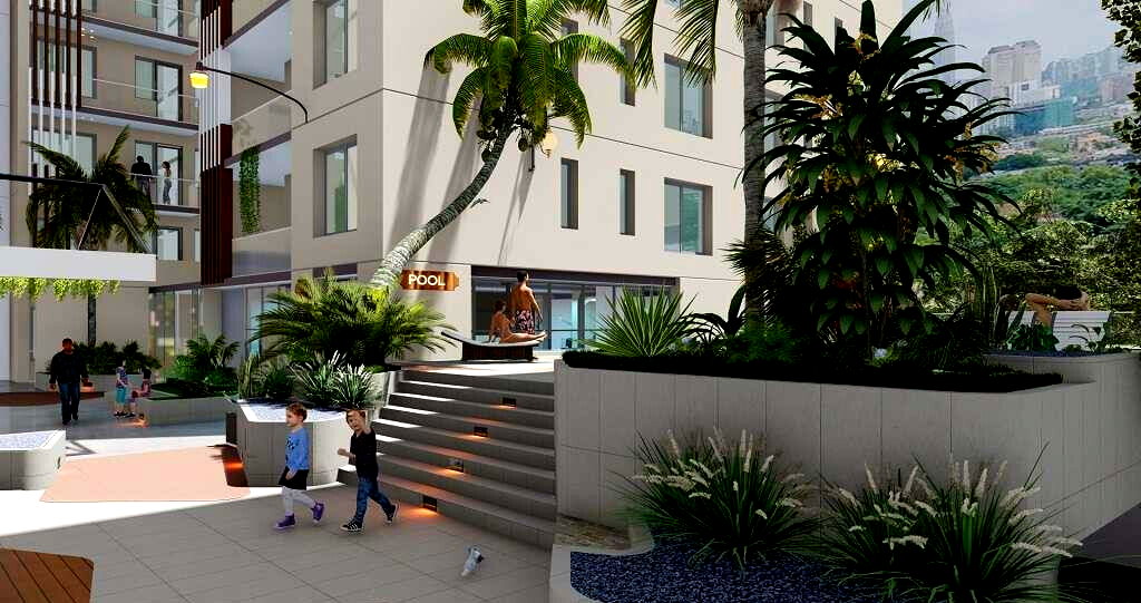 2BR with Pool, Gym & Coffee Bar - Kilimani Road