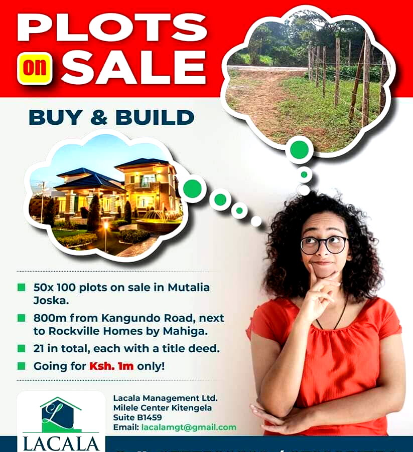 Garden Plot for KSh 1.2M
