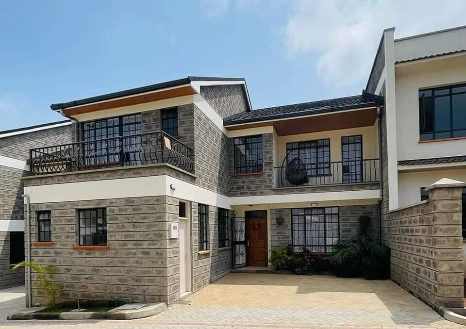 4BR Townhouse with DSQ & Ready Title - Ruiru Gated Estate