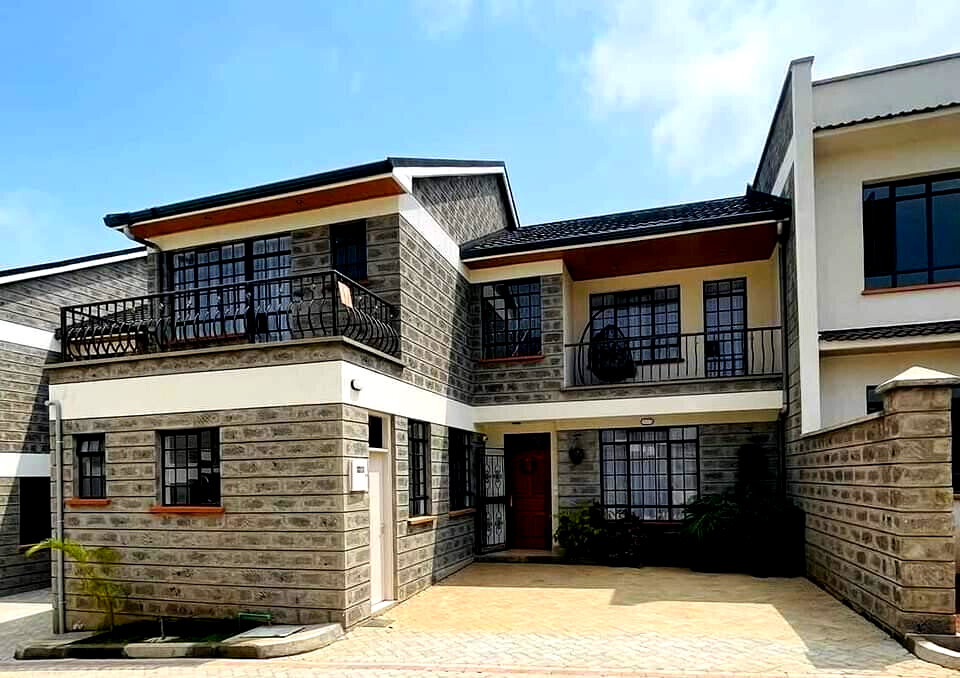 4BR Townhouse with DSQ & Ready Title - Ruiru Gated Estate