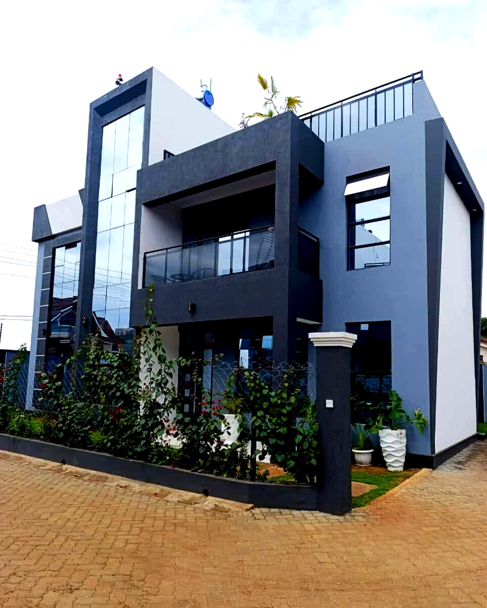 4BR All-Ensuite Maisonette with Private Office on 50x85 - Ruiru Mugutha