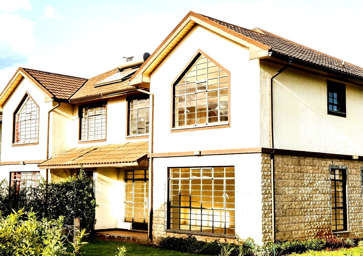 3-Bed Edenville Townhouse with Solar & Borehole - Muthaiga