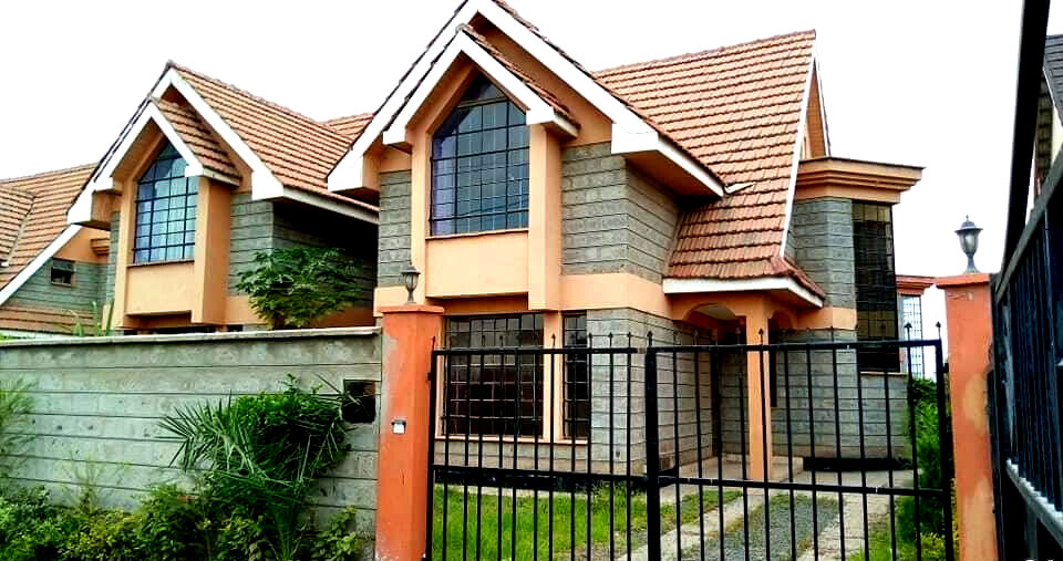 4BR Maisonette 50m Off Tarmac in Gated Complex - Syokimau