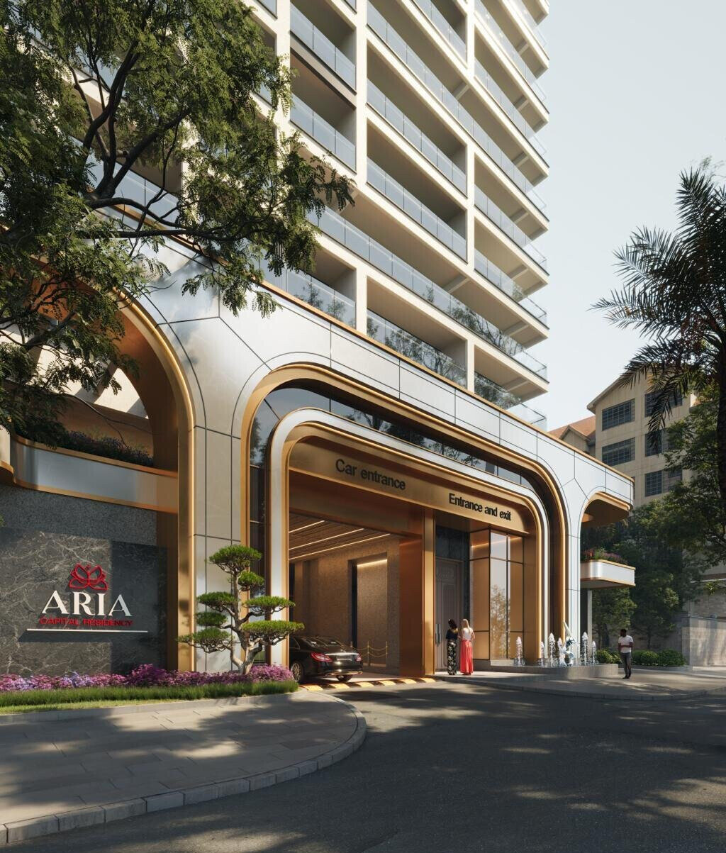 2BR with Rooftop Heated Pool & Gym – Aria Capital, Upperhill