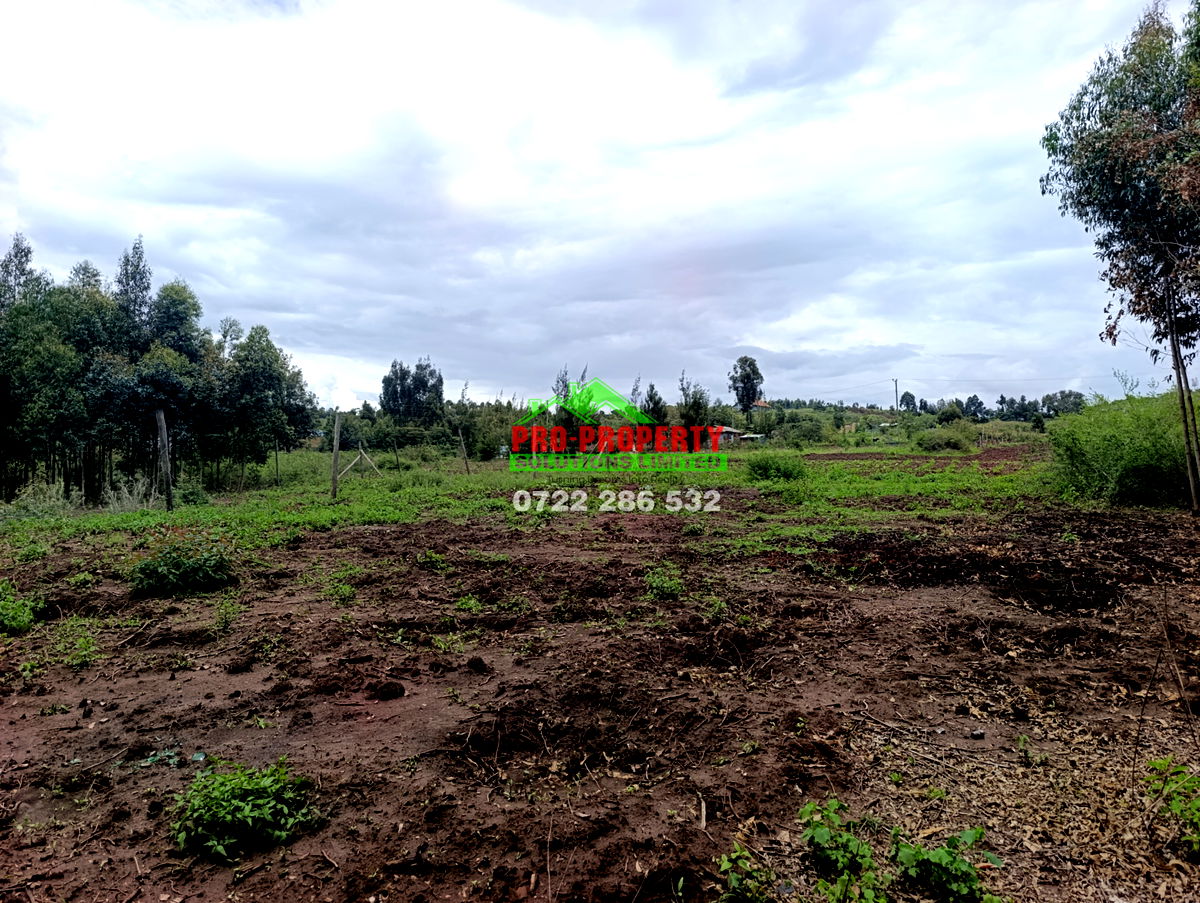 1/8 Acre Plot for Sale in Kikuyu