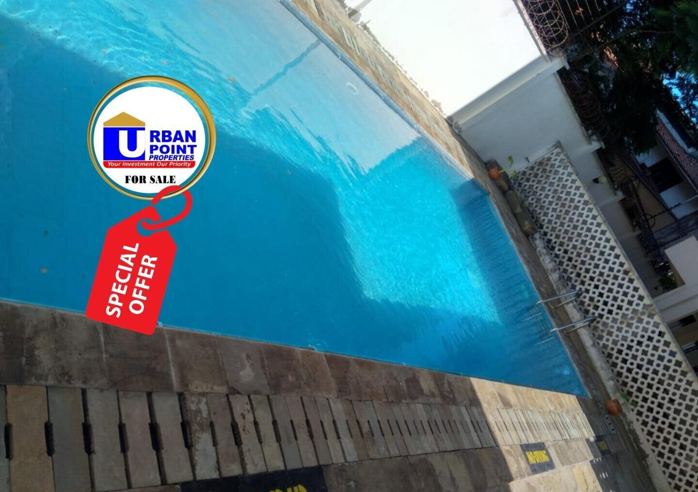 3BR Ocean View Apartment with Pool & Generator - Nyali