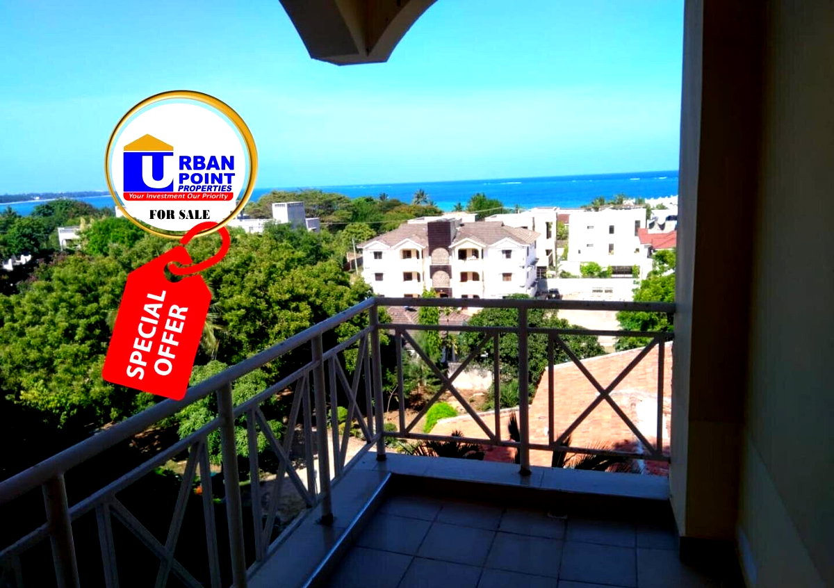 3BR Ocean View Apartment with Pool & Generator - Nyali