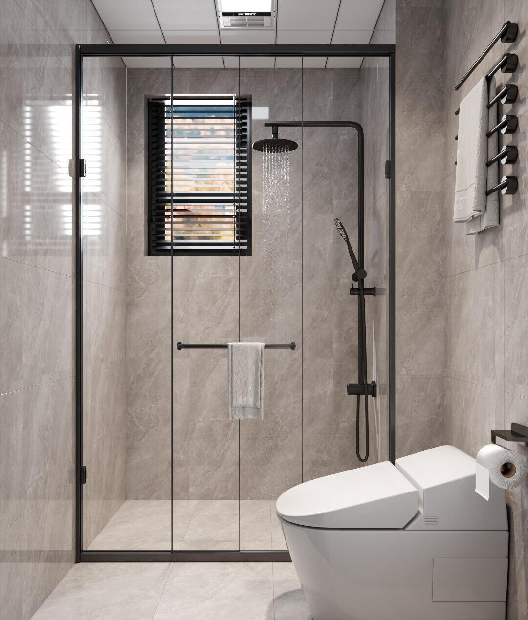 Smart 1BR with Electric Curtains & Intelligent Toilets - Westlands