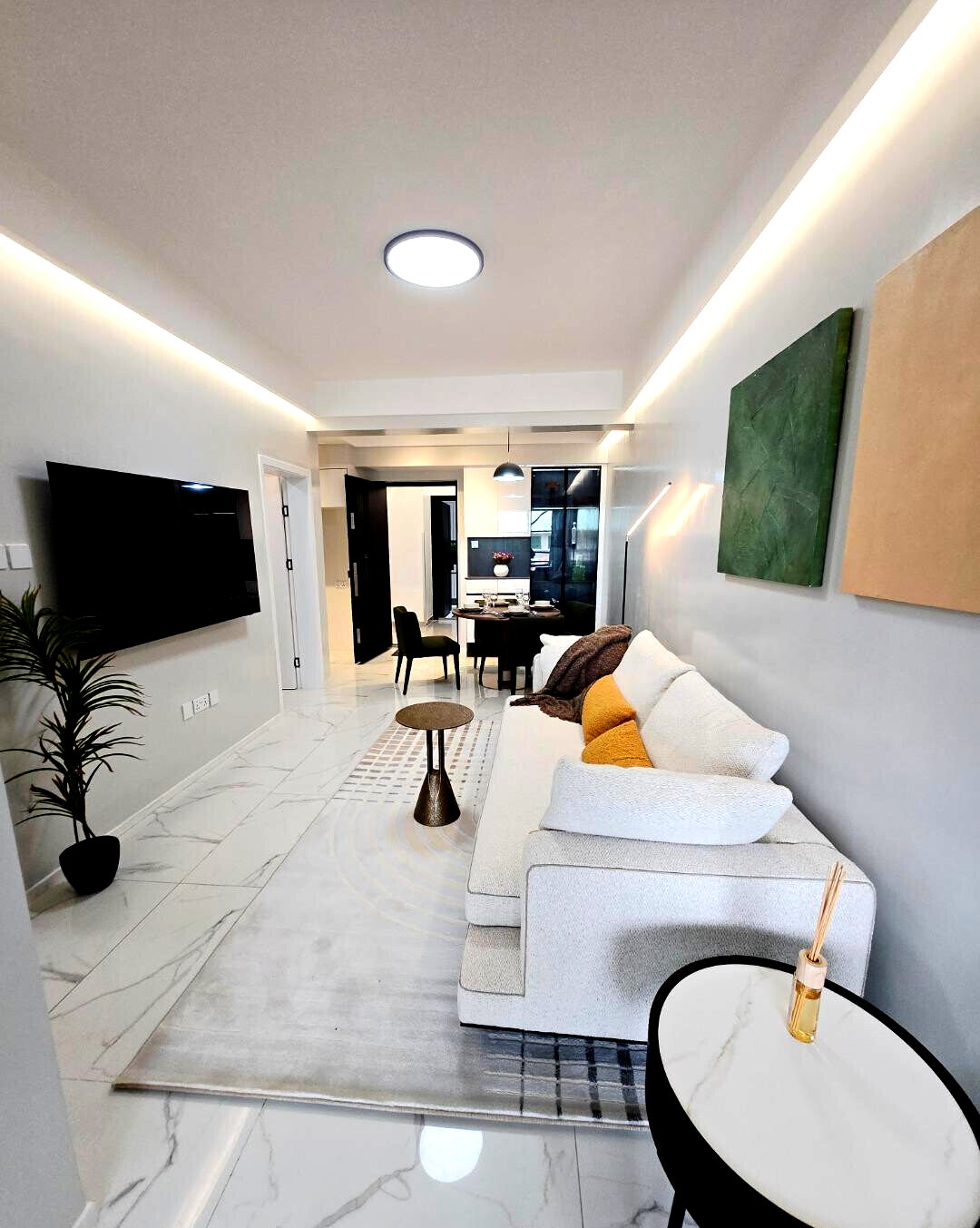 1BR Apartment with Rooftop Pool & Gym – Upperhill, Nairobi