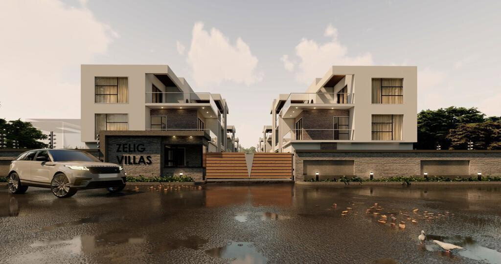 Contemporary 6-Ensuite Villa with Rooftop Terrace - Lavington