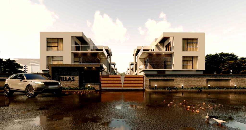 Contemporary 6-Ensuite Villa with Rooftop Terrace - Lavington