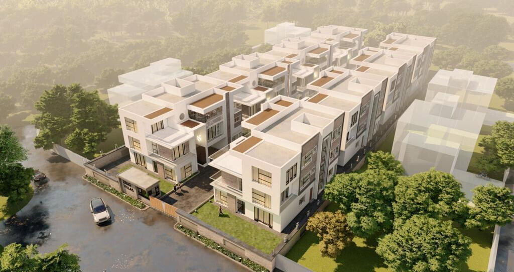 Contemporary 6-Ensuite Villa with Rooftop Terrace - Lavington