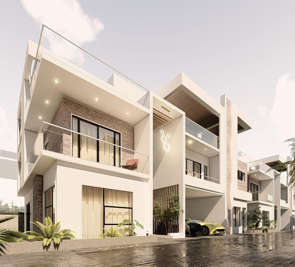 Contemporary 6-Ensuite Villa with Rooftop Terrace - Lavington