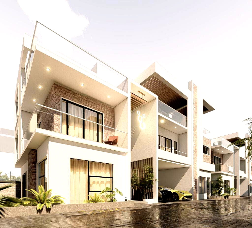 Contemporary 6-Ensuite Villa with Rooftop Terrace - Lavington