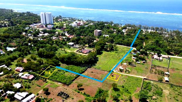 Nearly 1/4 Acre Plot on 2nd Row of Kikambala Beach (Ls189)
