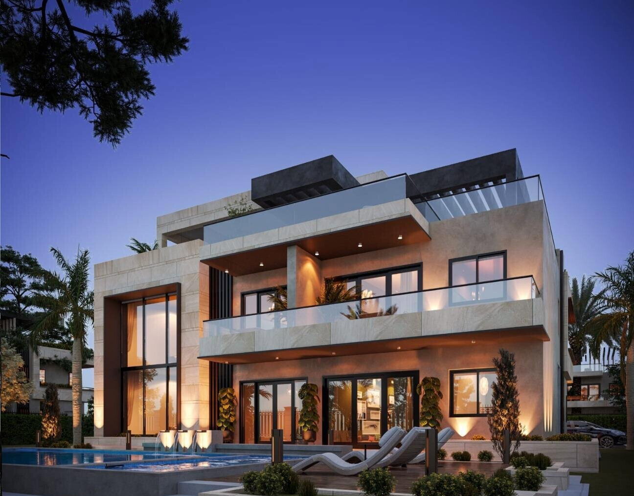 AI-Integrated 5-Bed Villa with Guest House & Pool – Karen