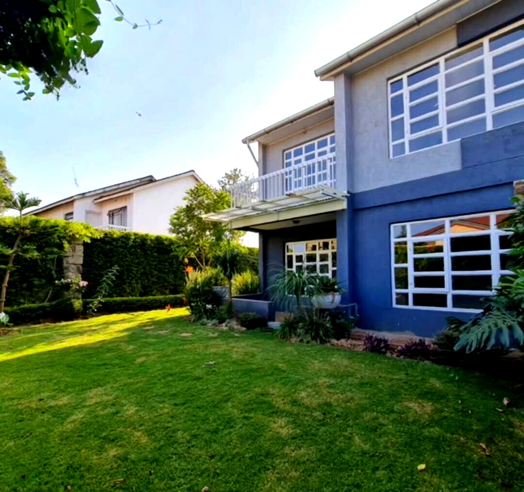 3BR Townhouse with 2 Income Studios & Private Garden – Langata